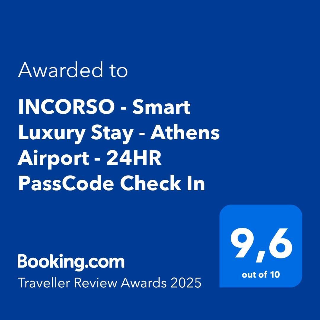 Incorsο - Smart Luxury Stay - Athens Airport - 24Hr Passcode Check In Markopoulo Mesogaias Ngoại thất bức ảnh